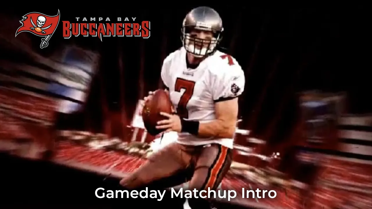 Buccaneers Gameday Matchup Intro