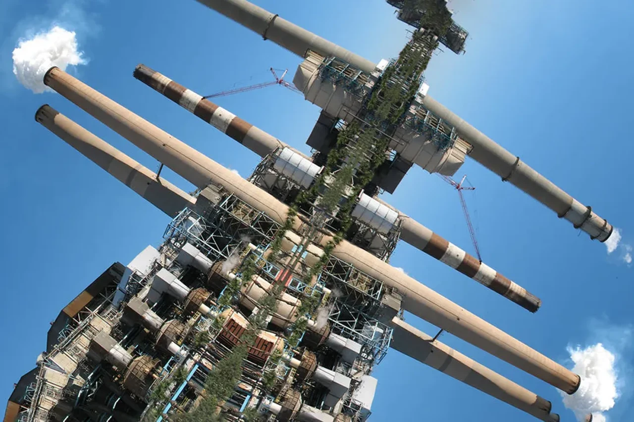 Photo, factory mirrored